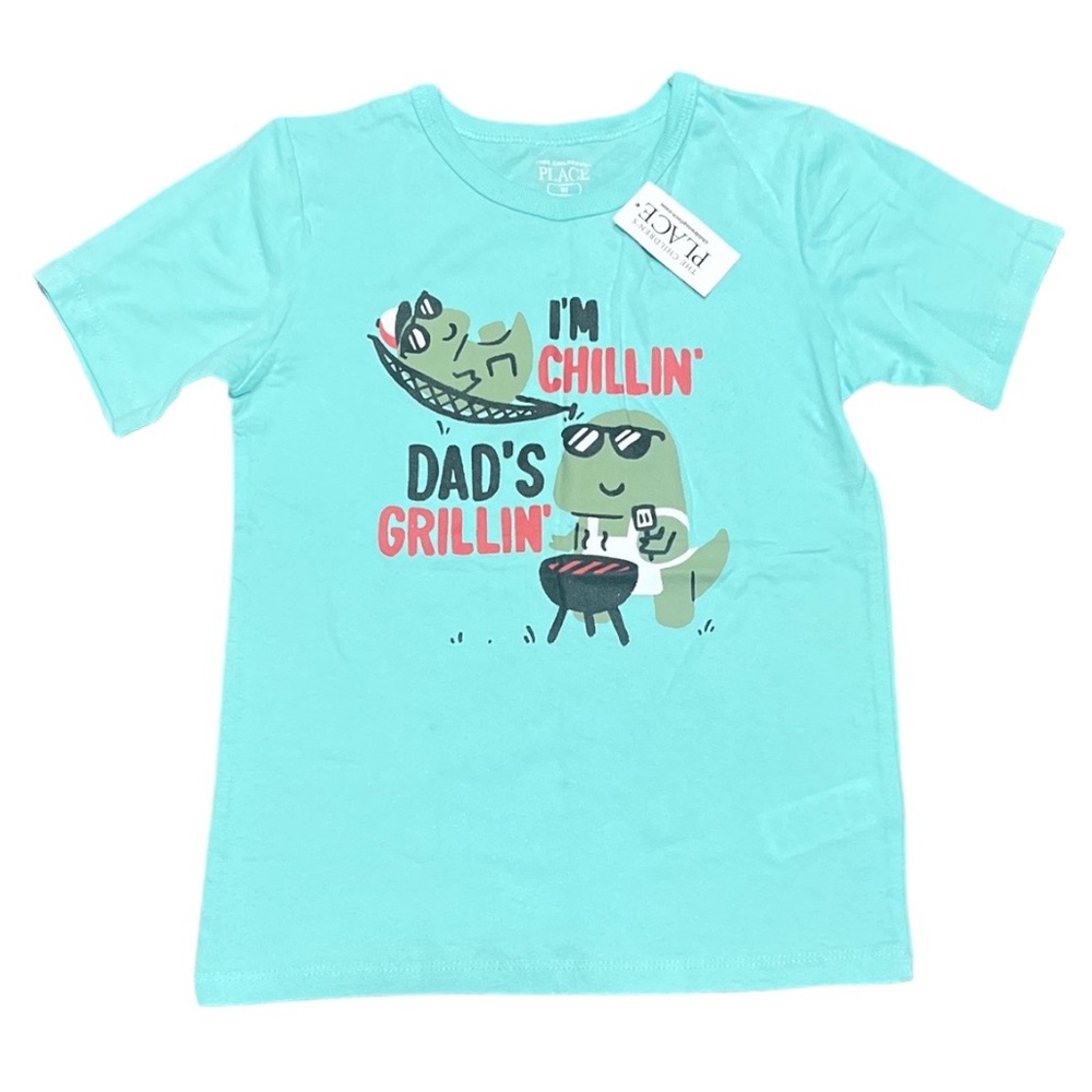 NWT The Children’s Place Dad’s Grillin Tee Shirt 5T